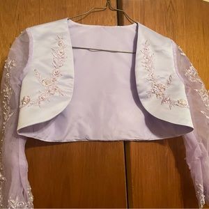 Mary’s Bridal Purple prom gown